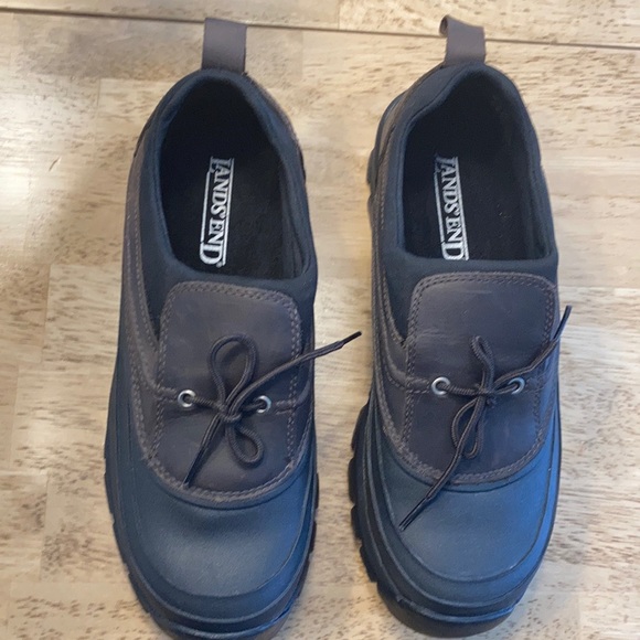 Awesome Lands End Storm chaser/duck boots/shoes - Picture 1 of 8